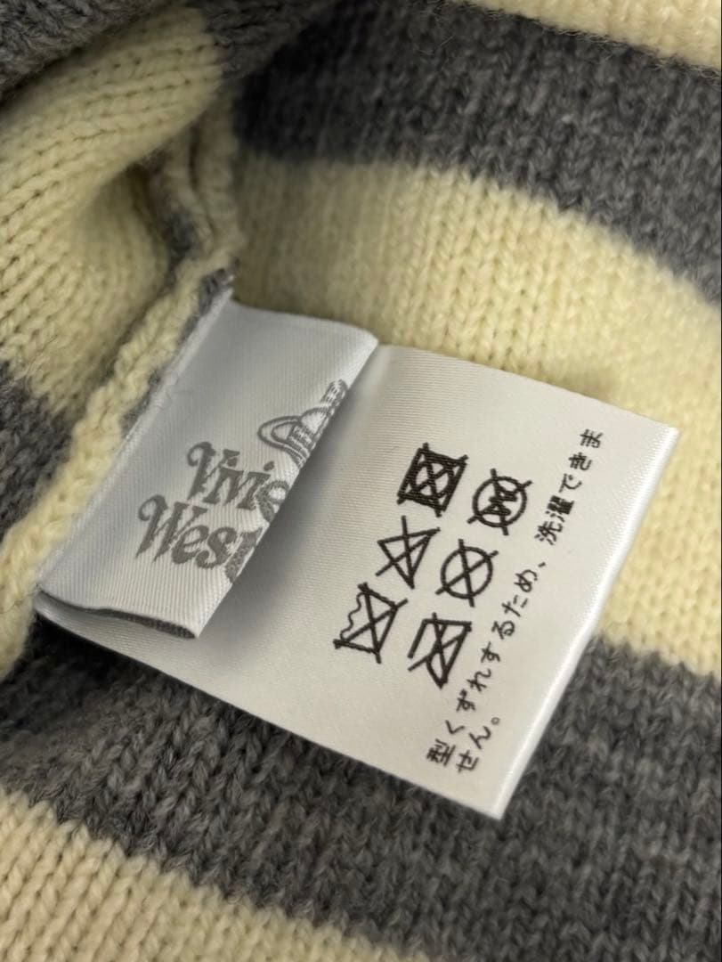 Vivienne Westwood ORB フラップ付ワッチ　ビーニー　ニット帽