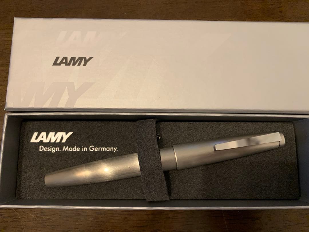 ラミー2000 プレミエステンレス　万年筆　EF