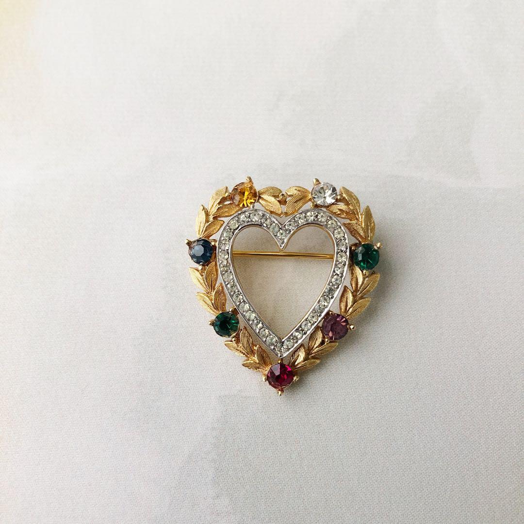 トリファリ　Dearestブローチ　コスチュームジュエリー