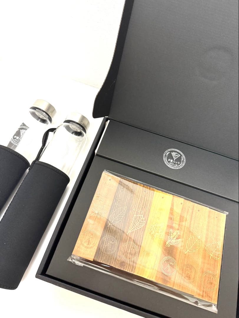 酒ハック 樽酒熟成キット 酒専用ボトル 2本の3点セット