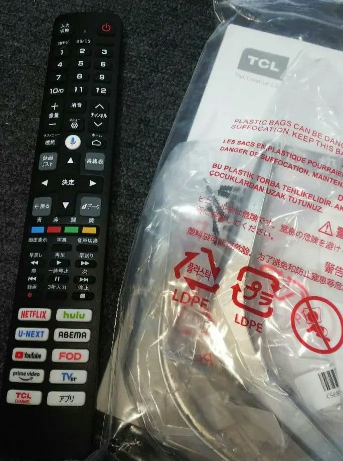 tcl 40型 スマート液晶TV ジャンク