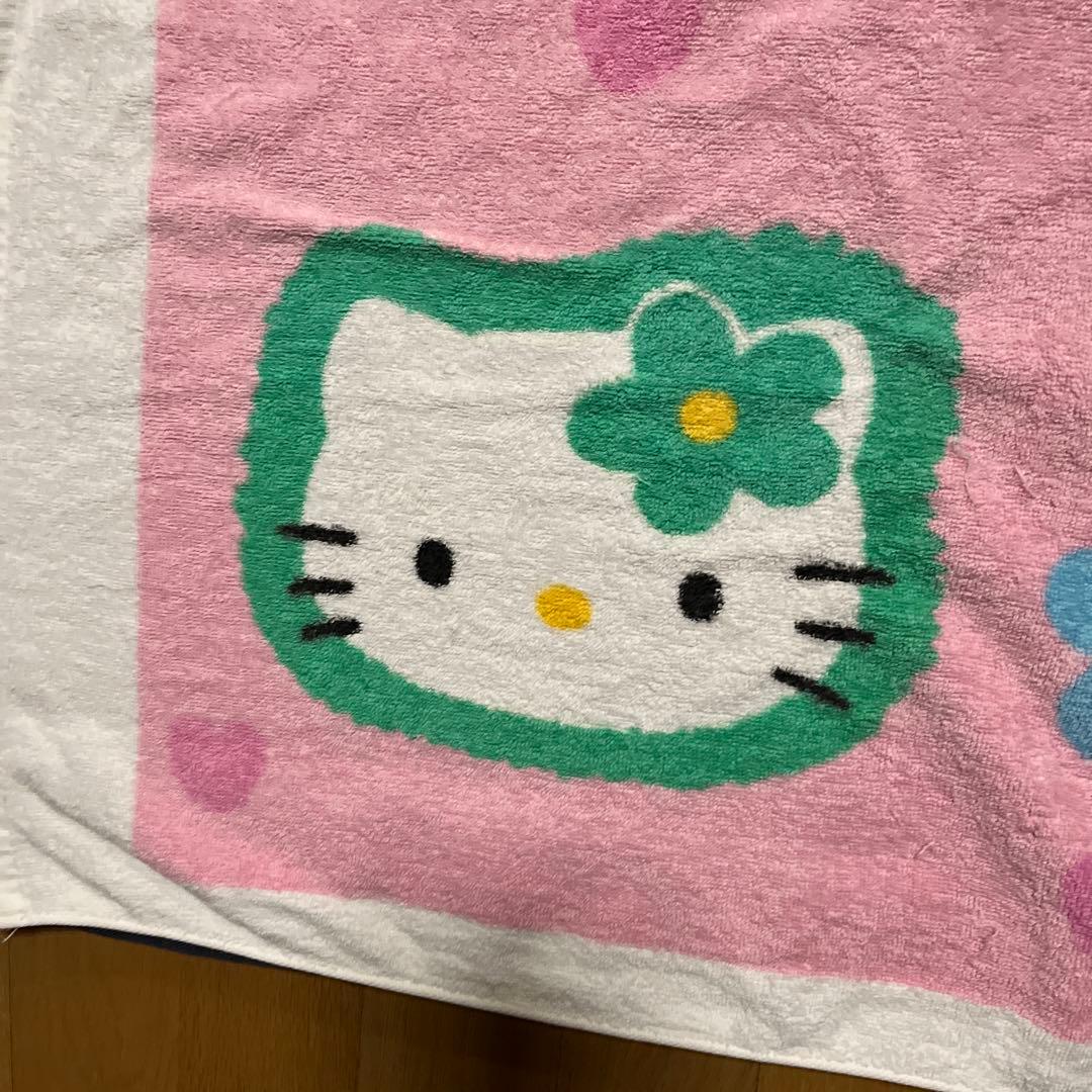 カオハナ　キティ　ハローキティ　タオルケット　当時物