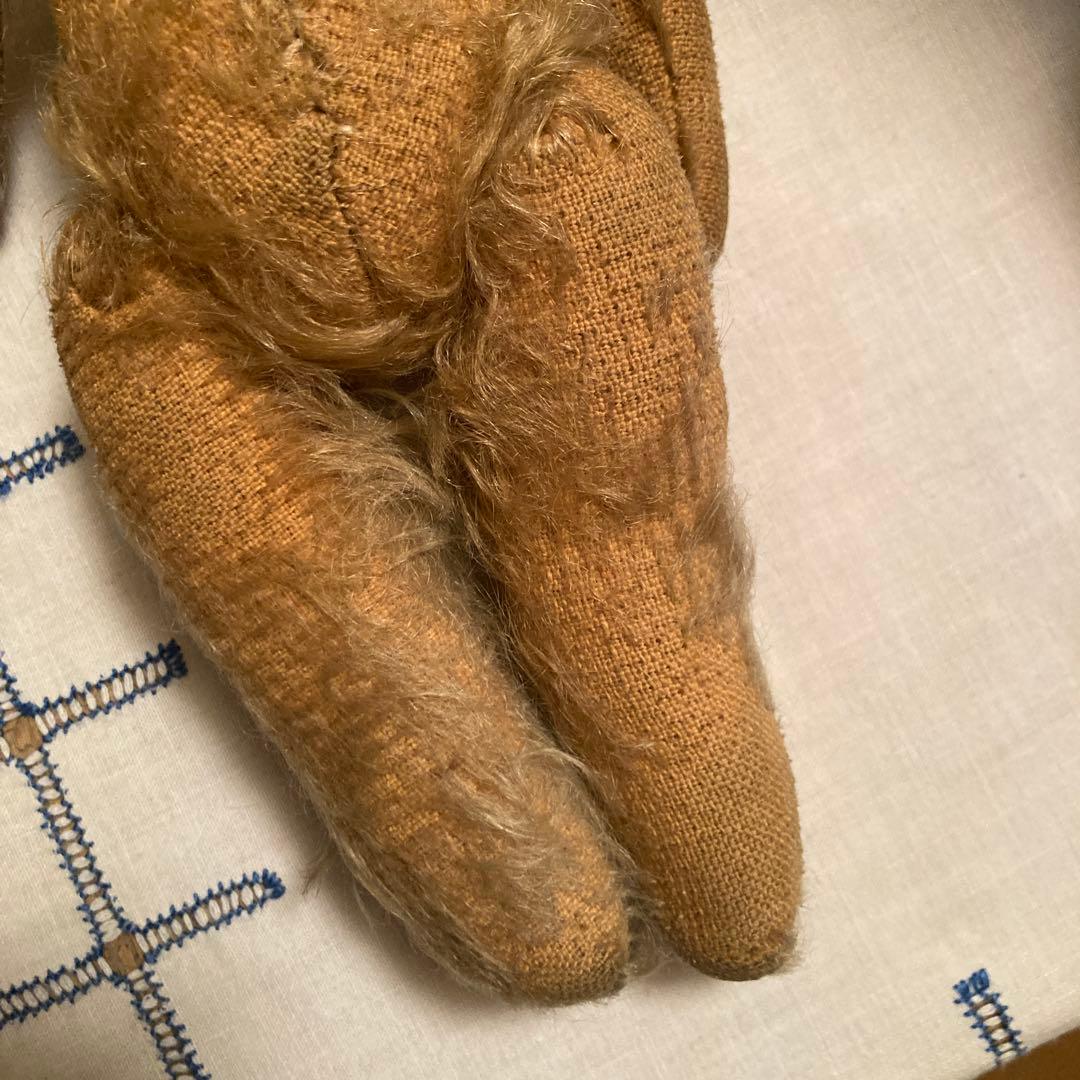 アンティーク茶色のテディベア