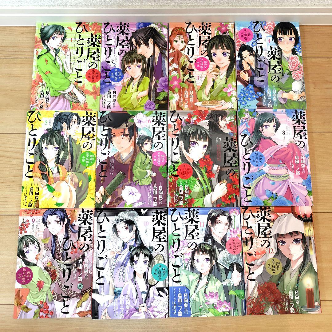 【全巻セット】薬屋のひとりごと～猫猫の後宮謎解き手帳～ 1-21巻
