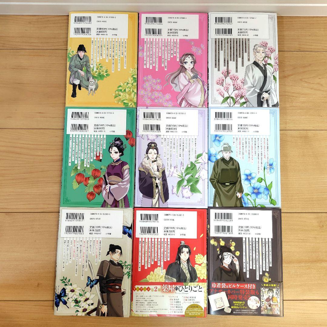 【全巻セット】薬屋のひとりごと～猫猫の後宮謎解き手帳～ 1-21巻