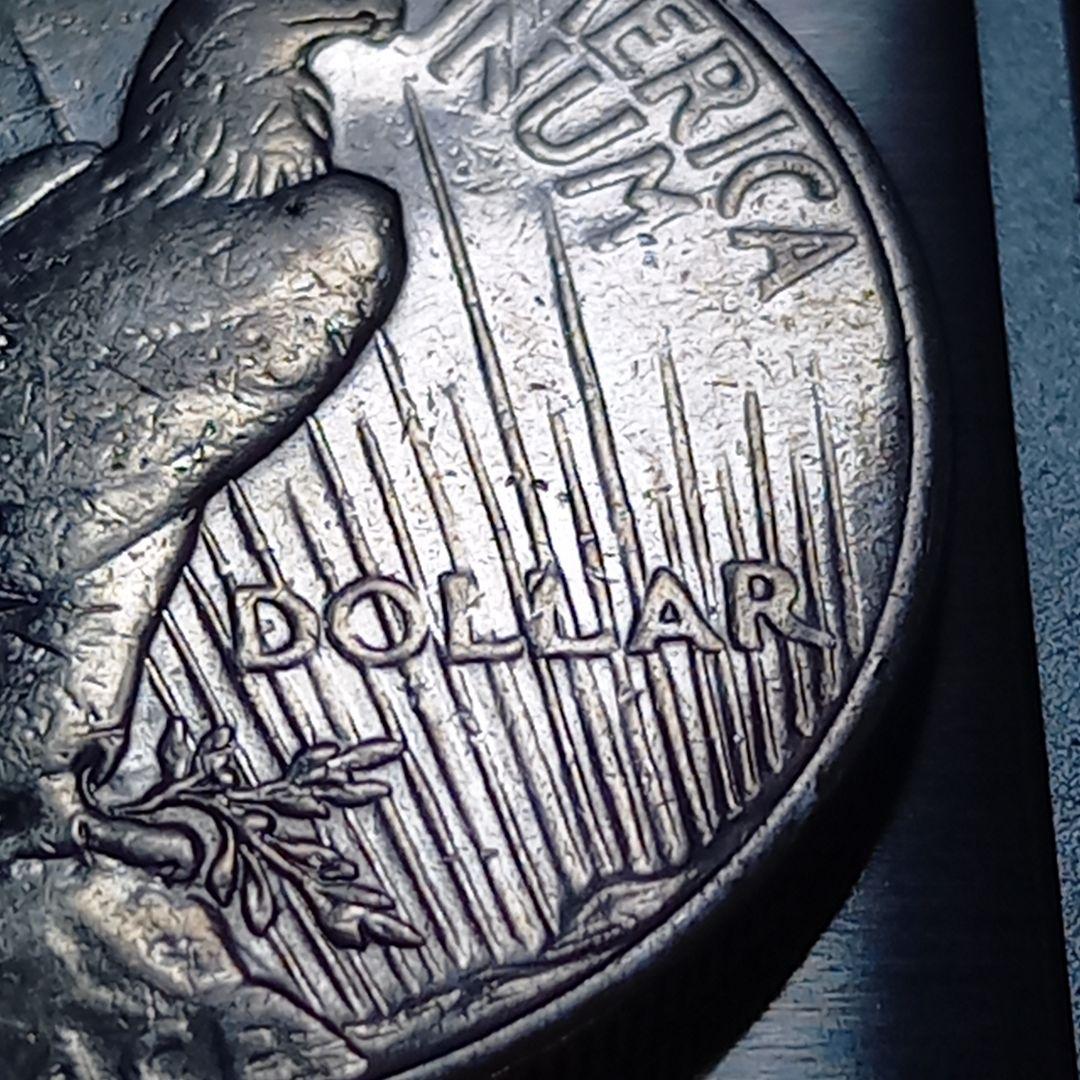 特年 銀貨 1935年 ピースダラー 1ドル アメリカンイーグル 稀少