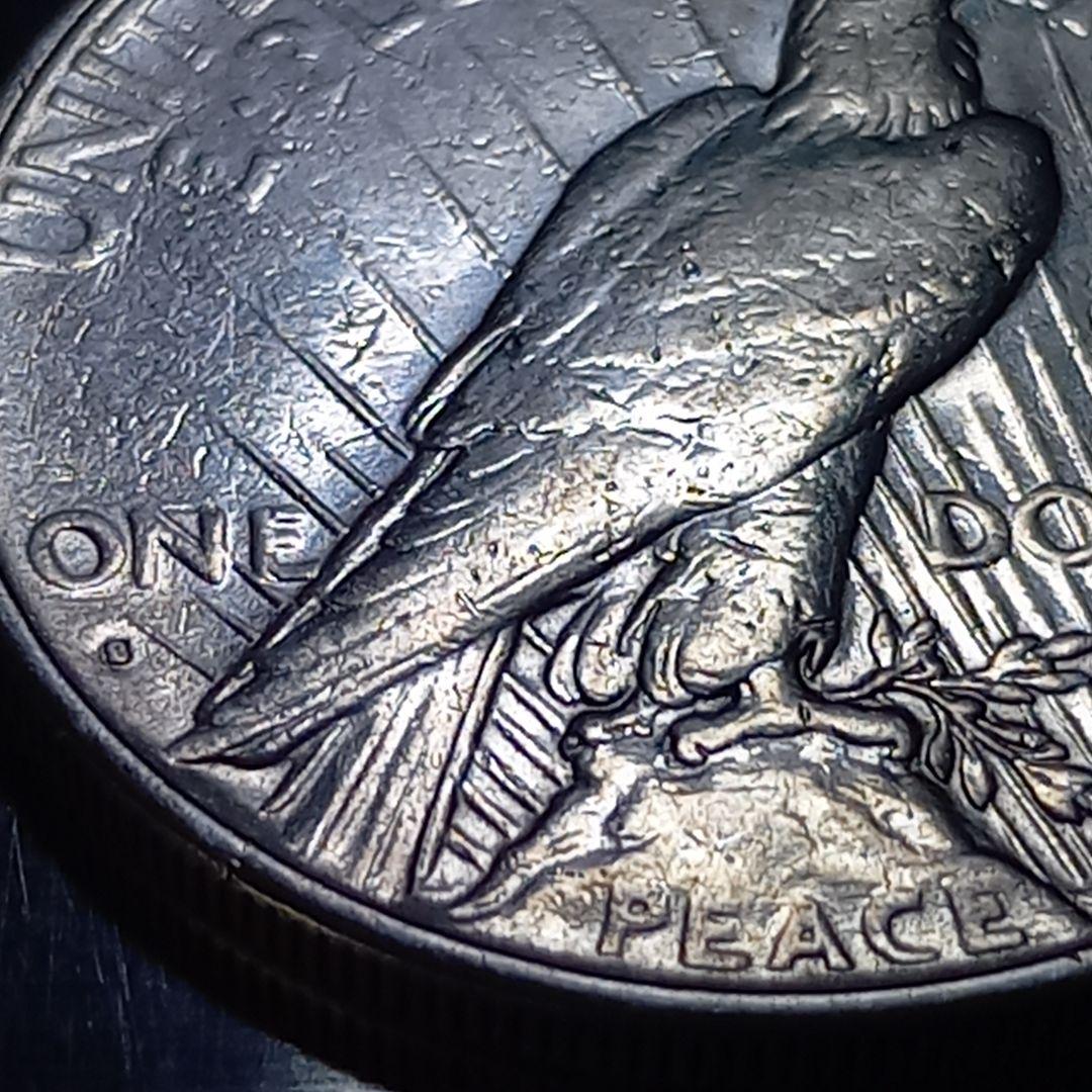 特年 銀貨 1935年 ピースダラー 1ドル アメリカンイーグル 稀少