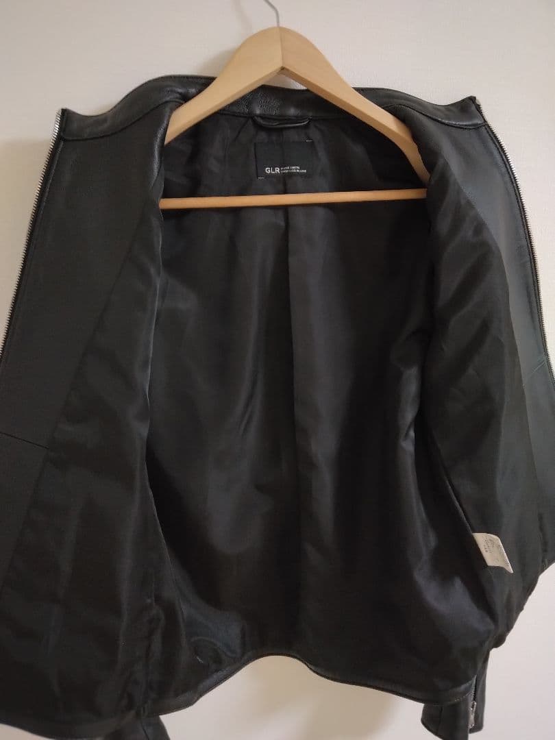 green label relaxing シープレザージャケット