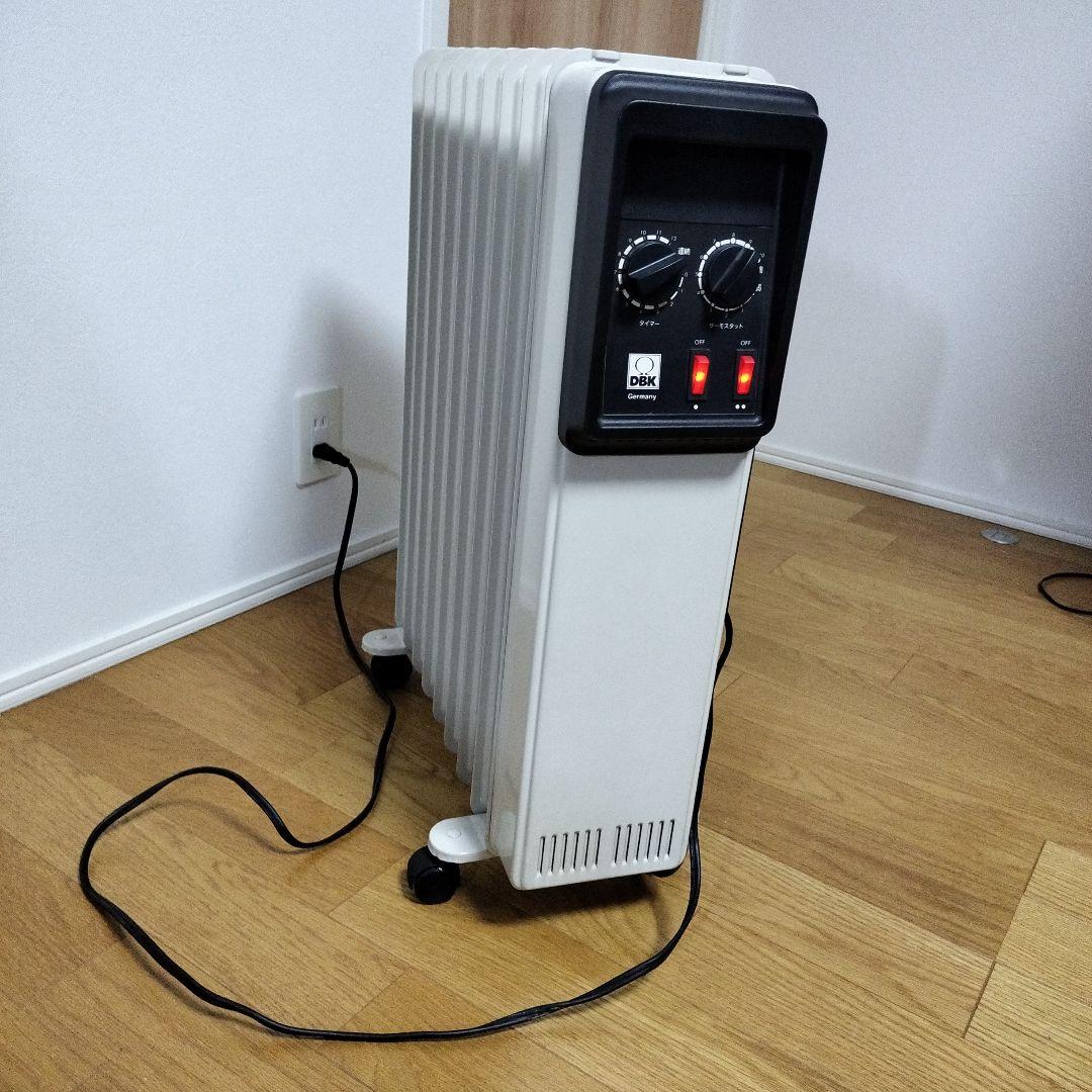 オイルヒーター ダイヤル式 キャスター付き