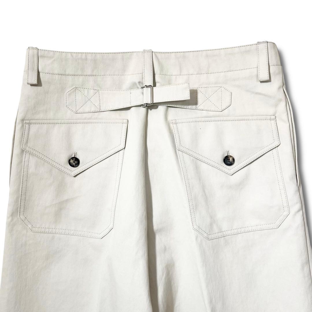 極美品 22SS KENZO ワイド トラウザーズ パンツ 32