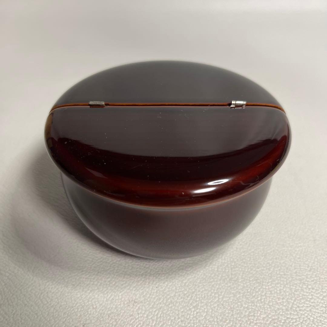 お稽古茶道具　中村宗悦作　老松茶入　仕覆つき