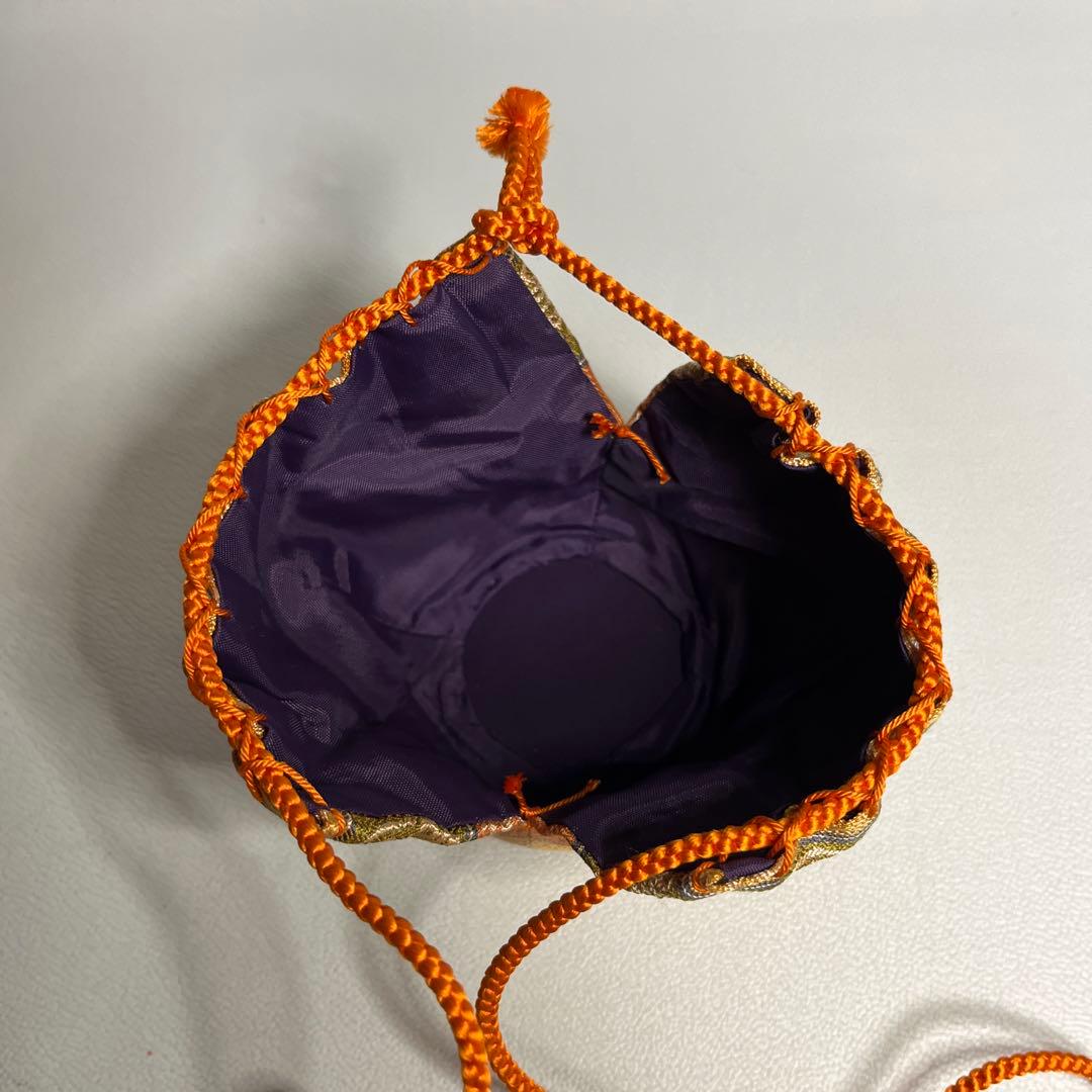 お稽古茶道具　中村宗悦作　老松茶入　仕覆つき