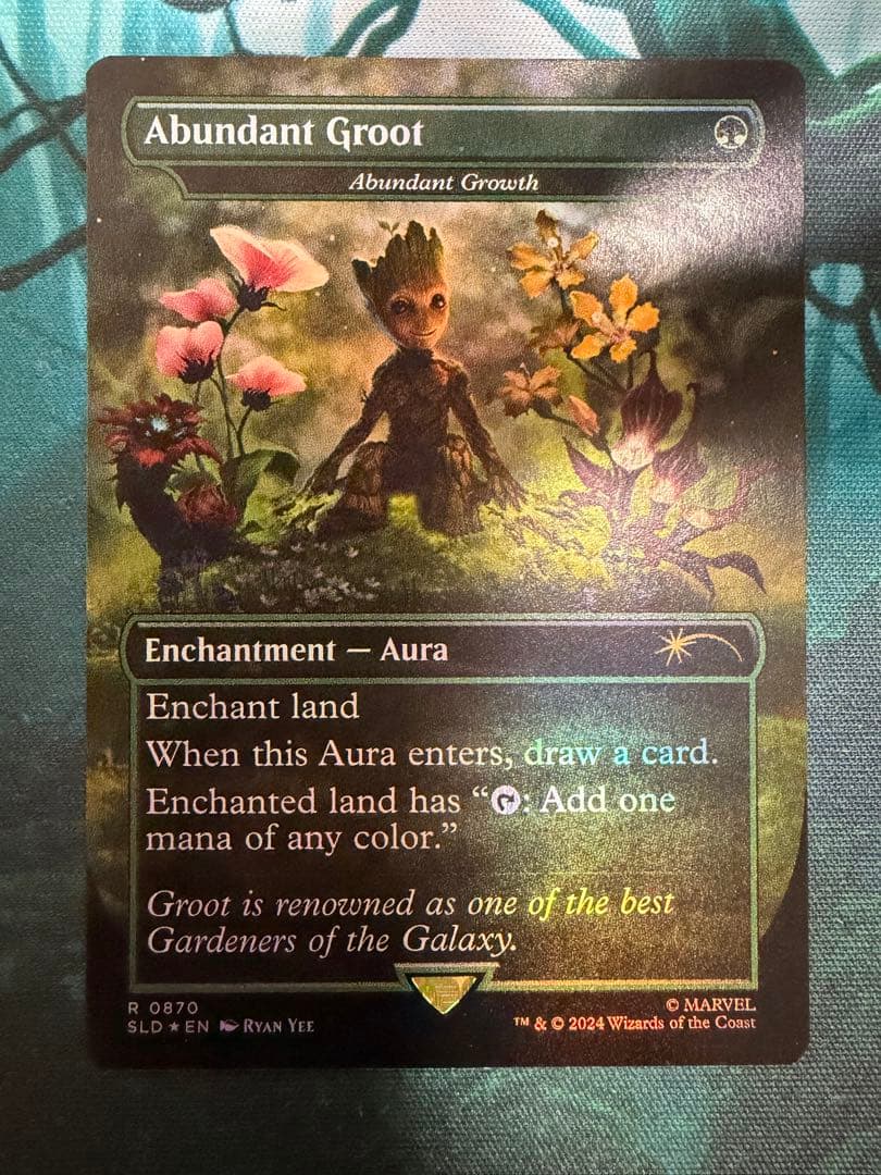 mtg 豊かな成長 英語 1枚 Foil