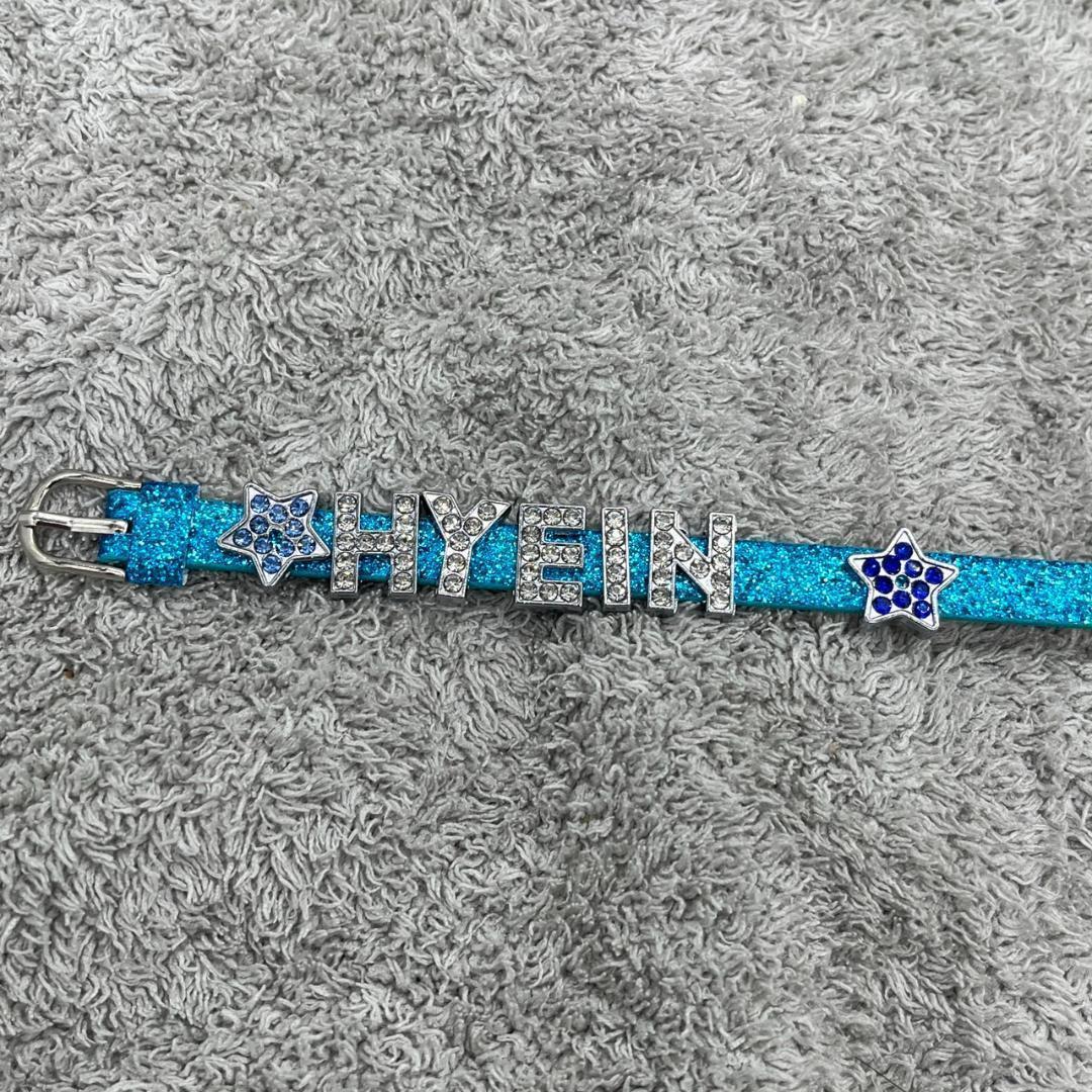 オーダーネームタグ　キーホルダー　韓国　アイドル　ブレスレット　キーリング　推し