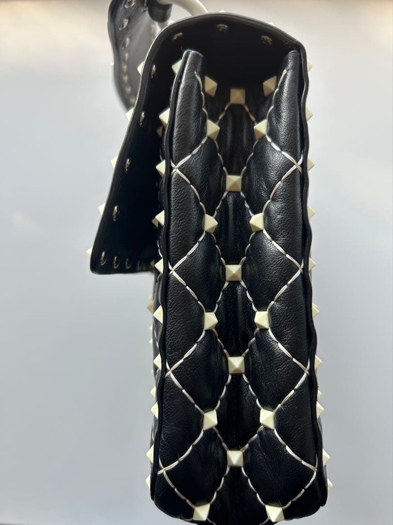 VALENTINO ロックスタッズスパイク　チェーンショルダーバッグ　2way