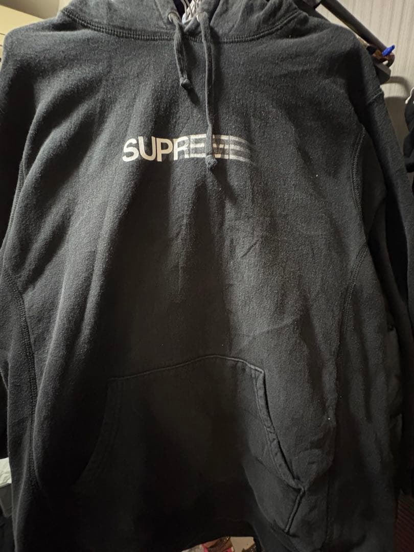 Supreme 20 Motion Logo Hooded シュプリーム L