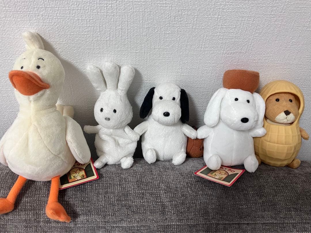 バムとケロ　ぬいぐるみ5体セット