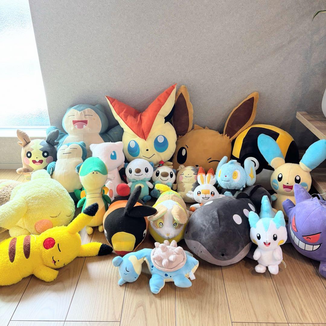 ポケモン ぬいぐるみ　まとめ売り　23体　大量　タグ付きあり