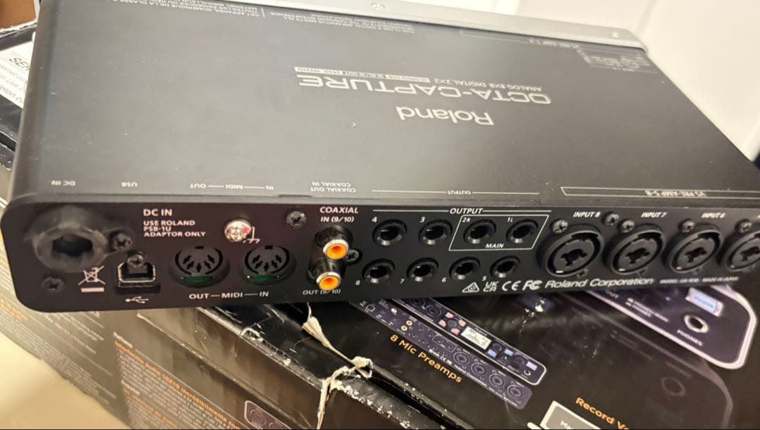 DTM・DAW Roland OCTA-CAPTURE UA1010