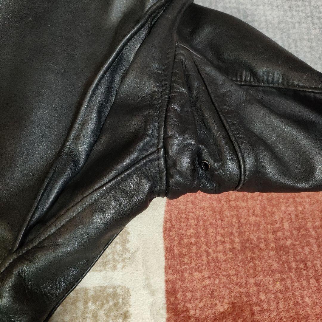 よ*2様 人気定番　Schott　６４１シングルライダース ３４　ブラック