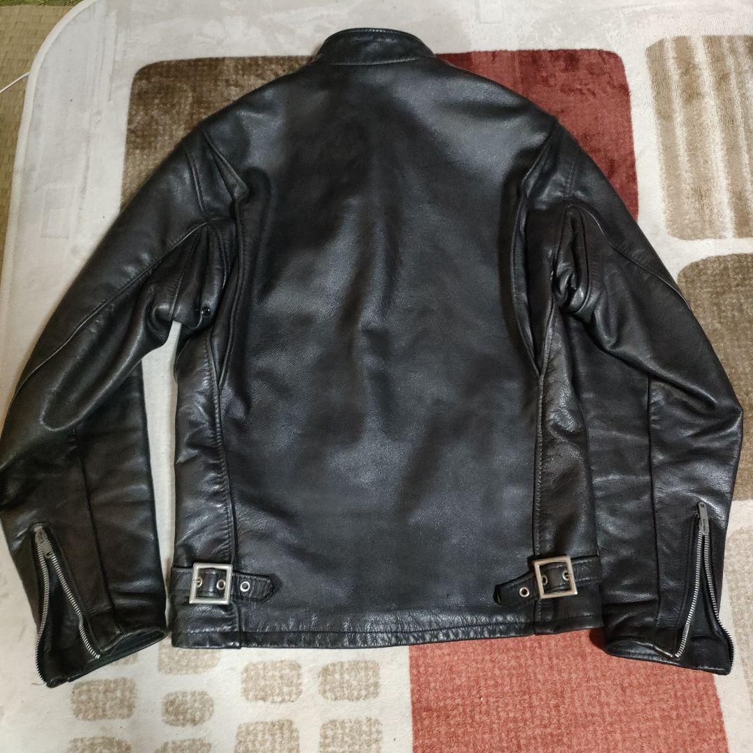 よ*2様 人気定番　Schott　６４１シングルライダース ３４　ブラック