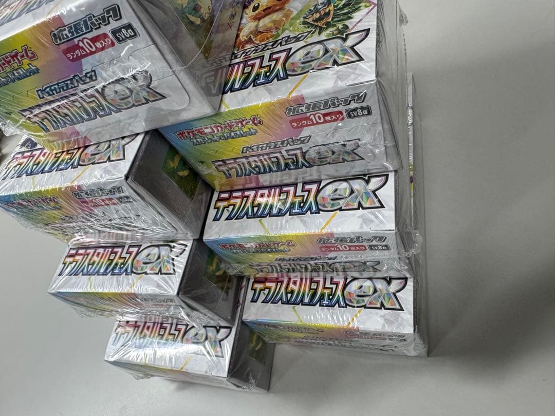 ポケモンカードゲーム テラスタルフェスex 9box 未開封シュリンク付き
