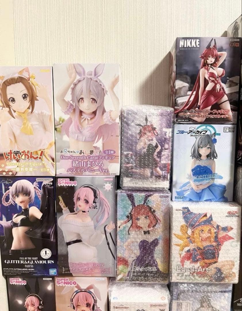 最新作　美少女　フィギュア　まとめ売り　プライズ　ブルアカ　NIKKE けいおん