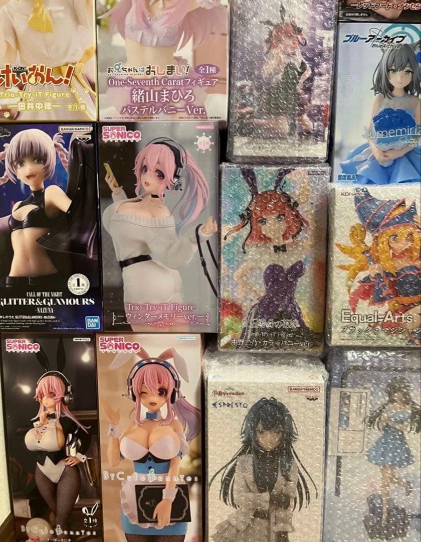 最新作　美少女　フィギュア　まとめ売り　プライズ　ブルアカ　NIKKE けいおん