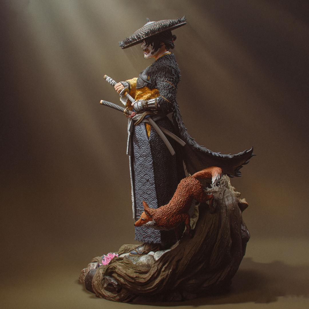 1/8 未塗装未組立 フィギュア ガレージキット ゴースト・オブ・ヨウテイ