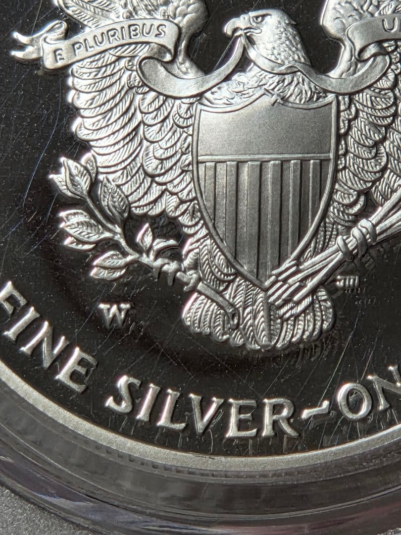 (PR69 DCAM)アメリカ合衆国　シルバー イーグル銀貨　2003 W