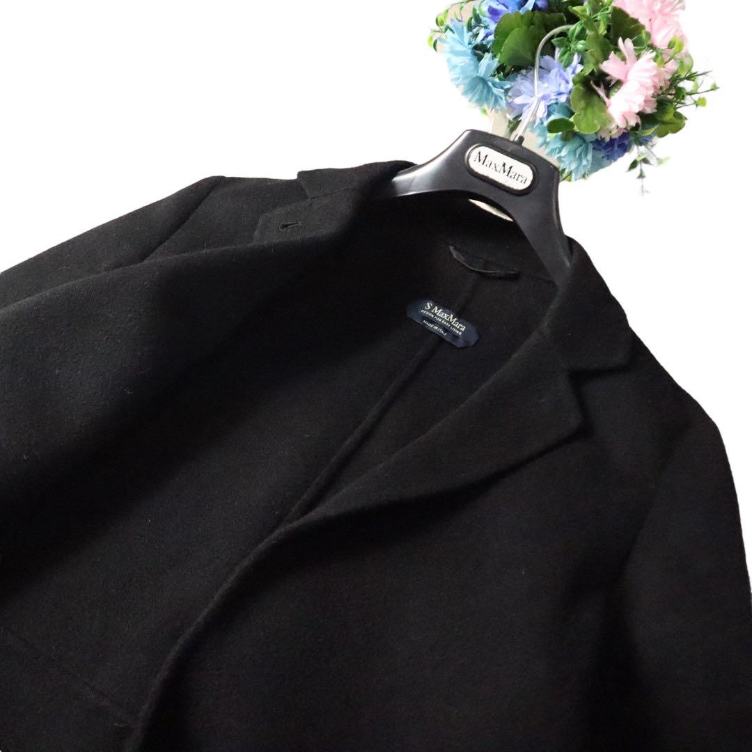 MaxMara マックスマーラ　アンゴラダブルフェイスコート　セレブ御用達♪