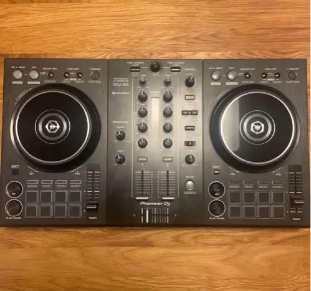 Pioneer DJ DDJ-400 コントローラー　箱オーディオケーブル付き