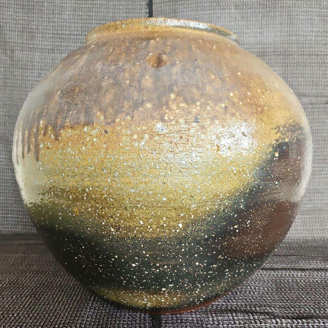 備前　壺　尚文作　共箱有り　備前焼　出井尚文