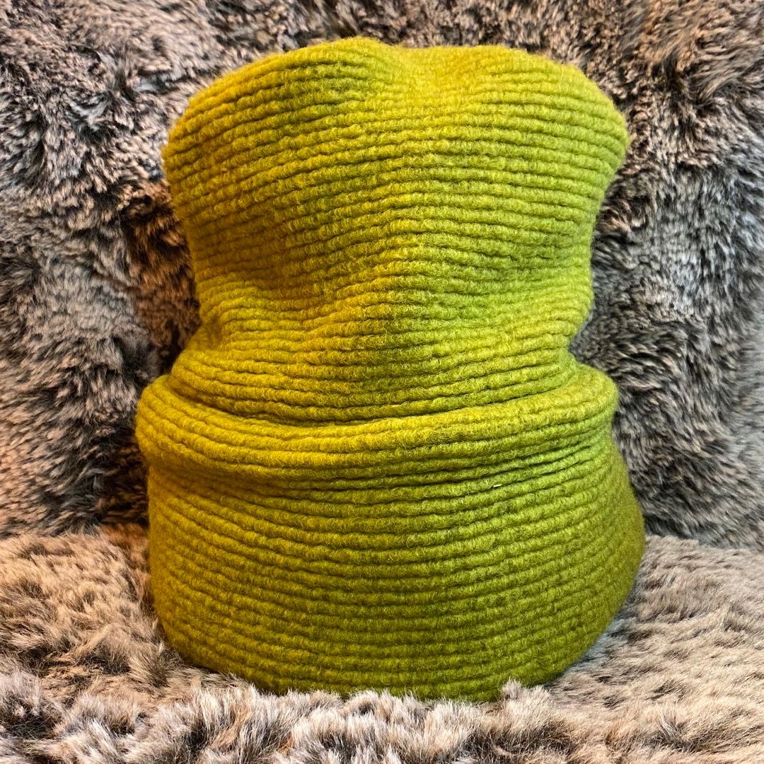 Edwina Horl フリースニットキャップ エドウィナホール