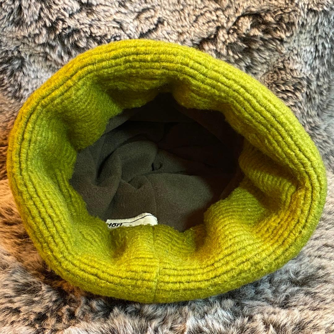 Edwina Horl フリースニットキャップ エドウィナホール