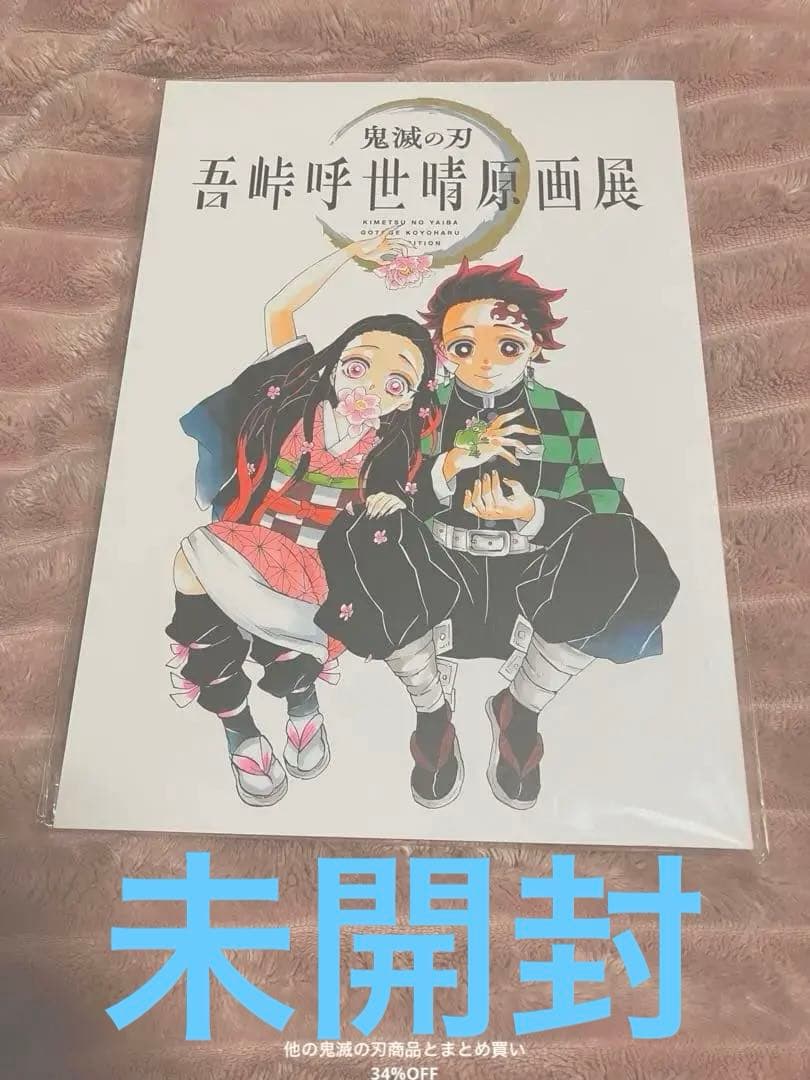 鬼滅の刃 吾峠呼世晴原画展 公式 パンフレット