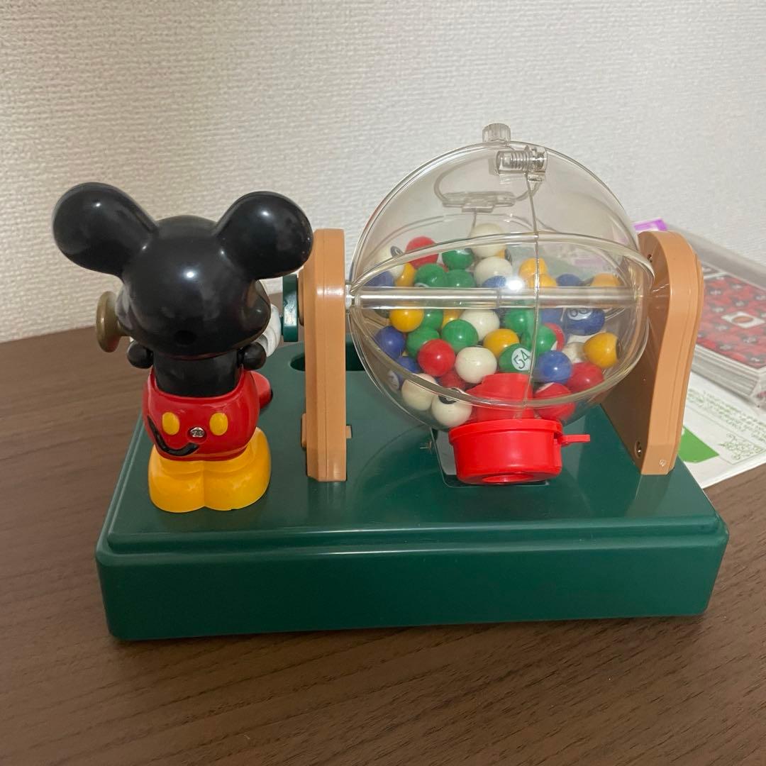 トミー ディズニー ビンゴパーティー 動作確認済み ビンゴマシーン ミッキー