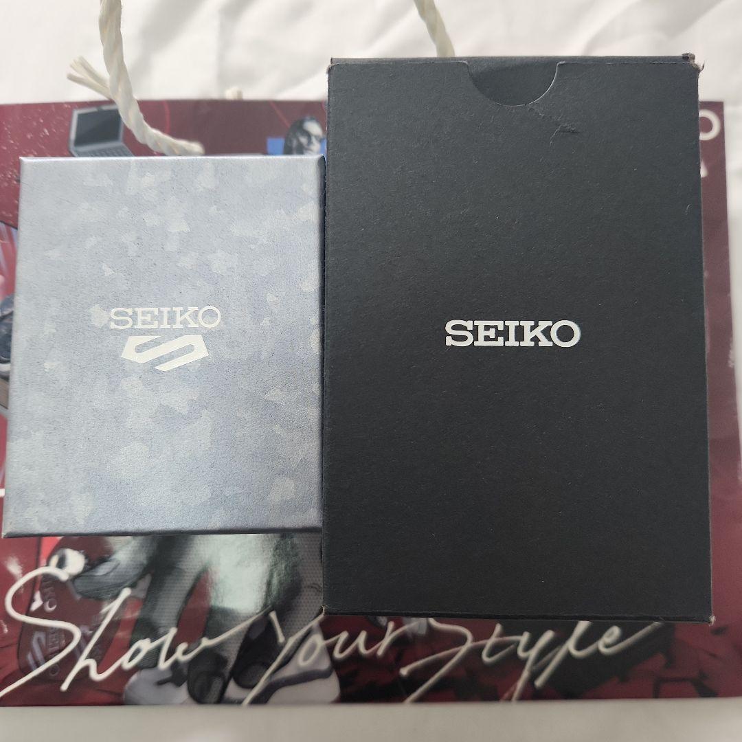 セイコー5 スポーツ 自動巻き 腕時計アナログ ゴールド　完品