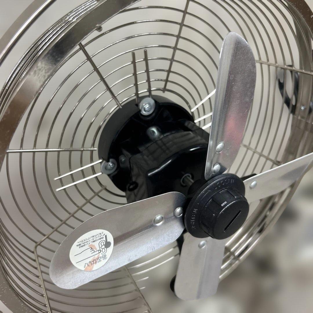 清掃済み　リモコン付き　ドウシシヤ　メタル扇風機　MBM-2381 3連