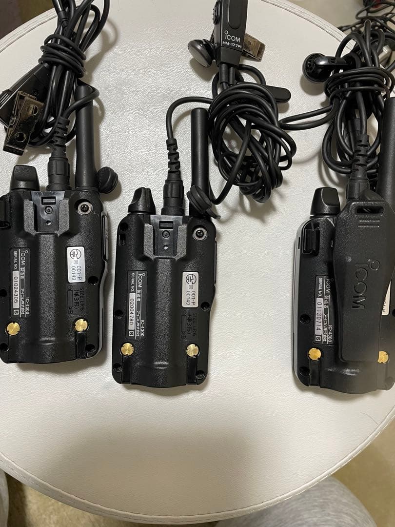 ICOM トランシーバー 6台セット　IC-4300
