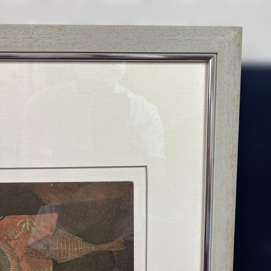 銅版画　ヨシ•タカハシ（高橋義治）「題不明」