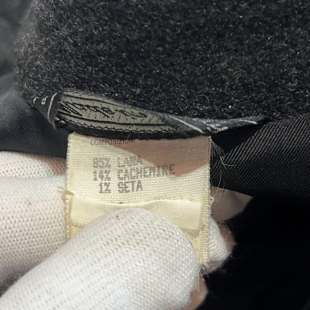 ✨極美品✨ヴェルサーチ チェスターコート メデューサボタン カシミヤ混 40