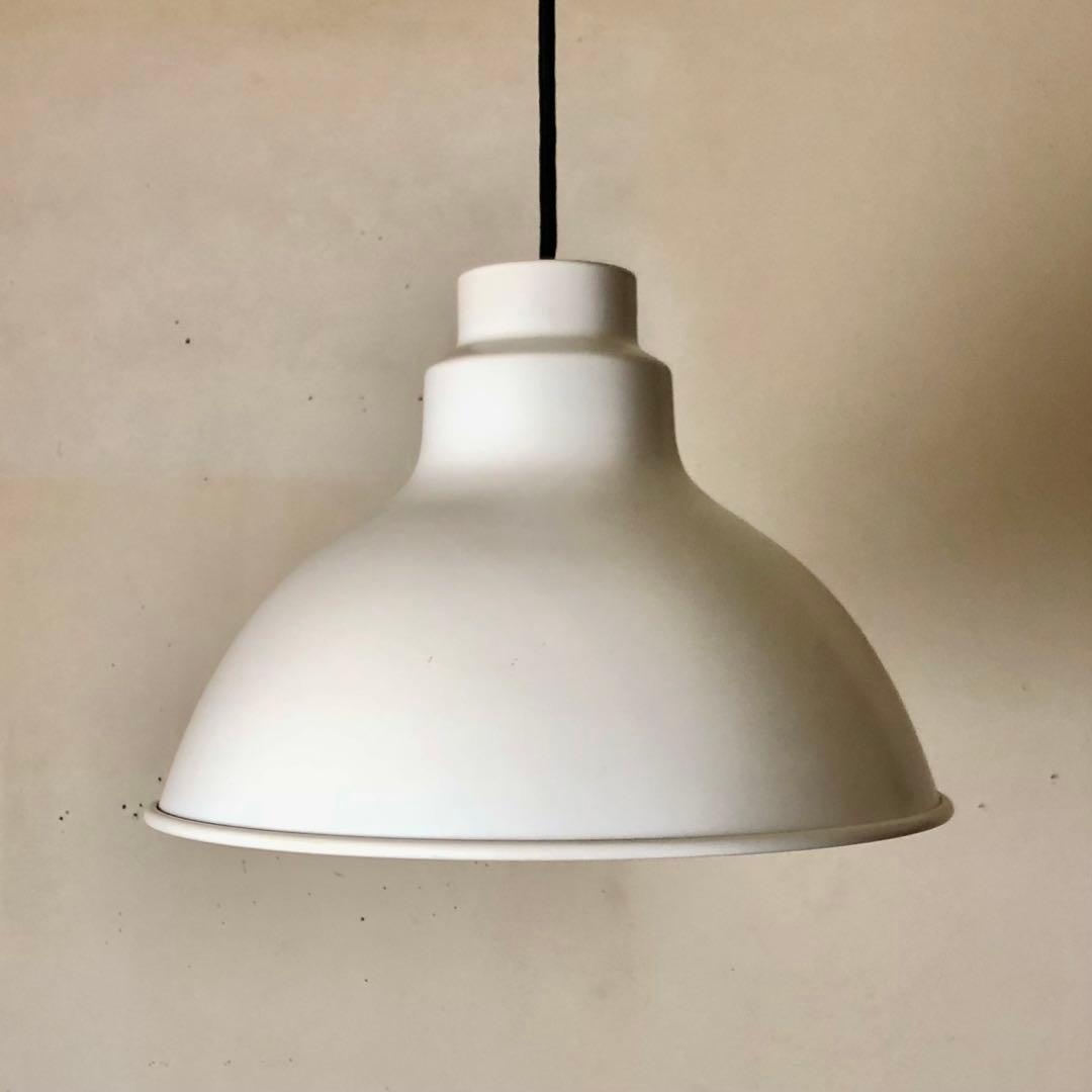 デンマークNORDISK SOLARビンテージ　ミルキーホワイトペンダントランプ