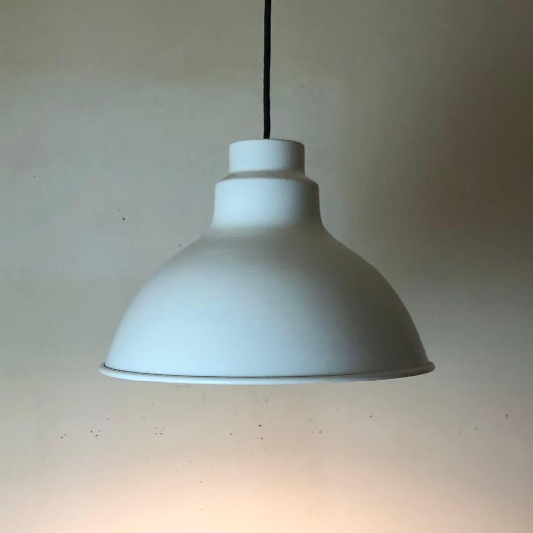 デンマークNORDISK SOLARビンテージ　ミルキーホワイトペンダントランプ