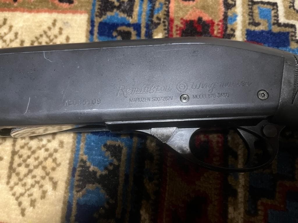 マルゼン 排莢式ガスショットガン レミントン M870 ライアット 初期モデル
