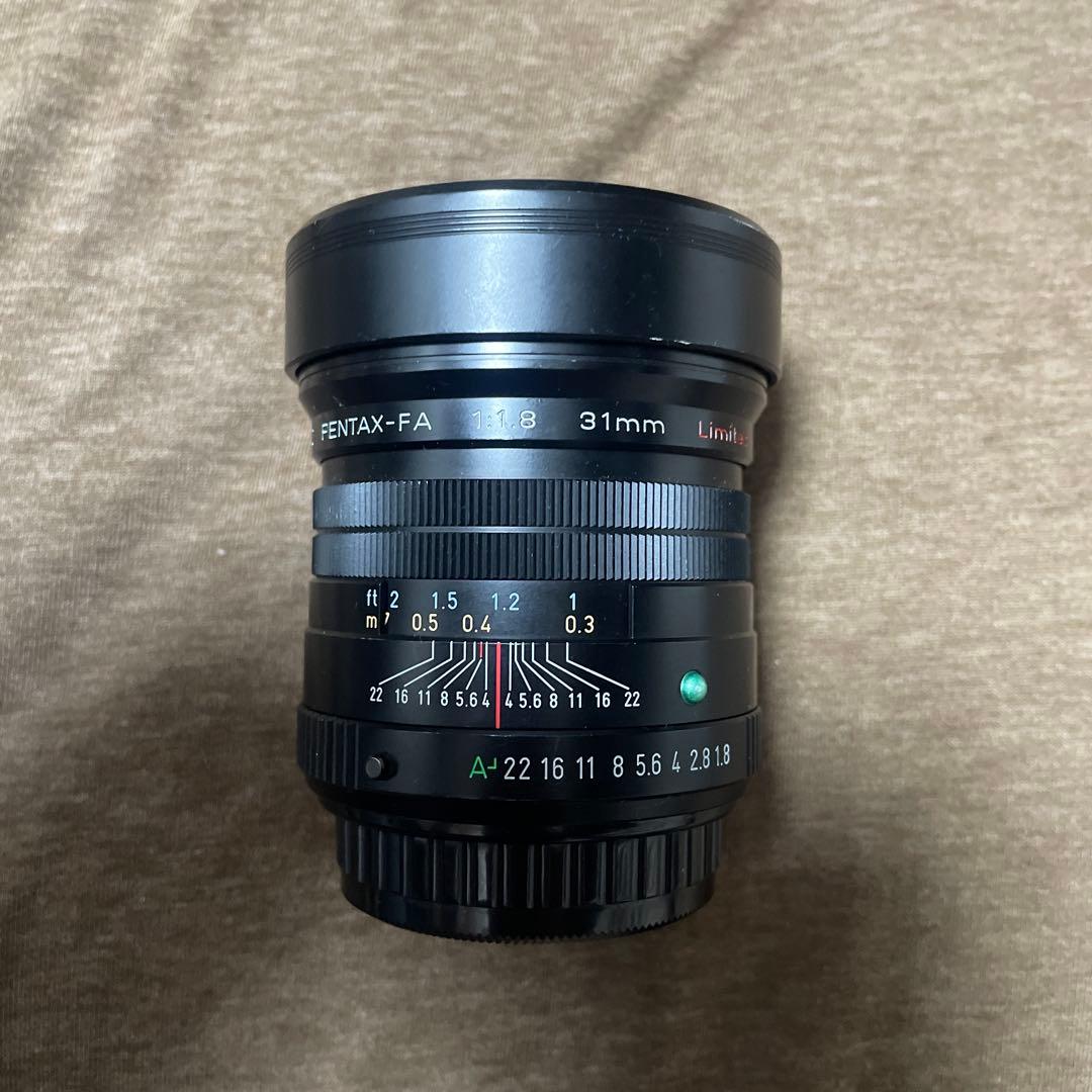 PENTAX HD FA 31mm リミテッドf/1.8 ペンタックス　ゾロ目