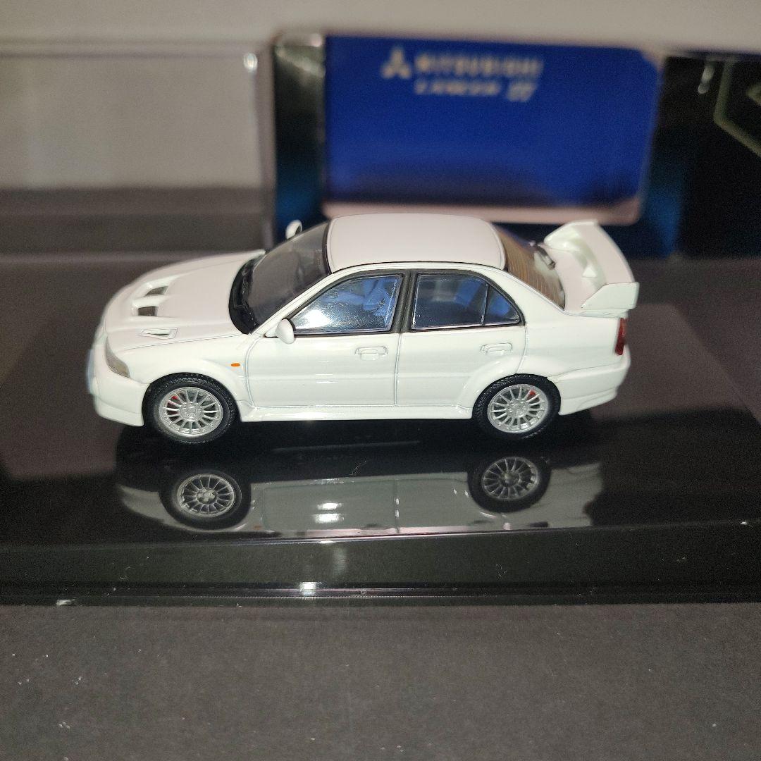 オートアート 1/43 三菱 ランサーエボリューション Ⅵ ホワイト