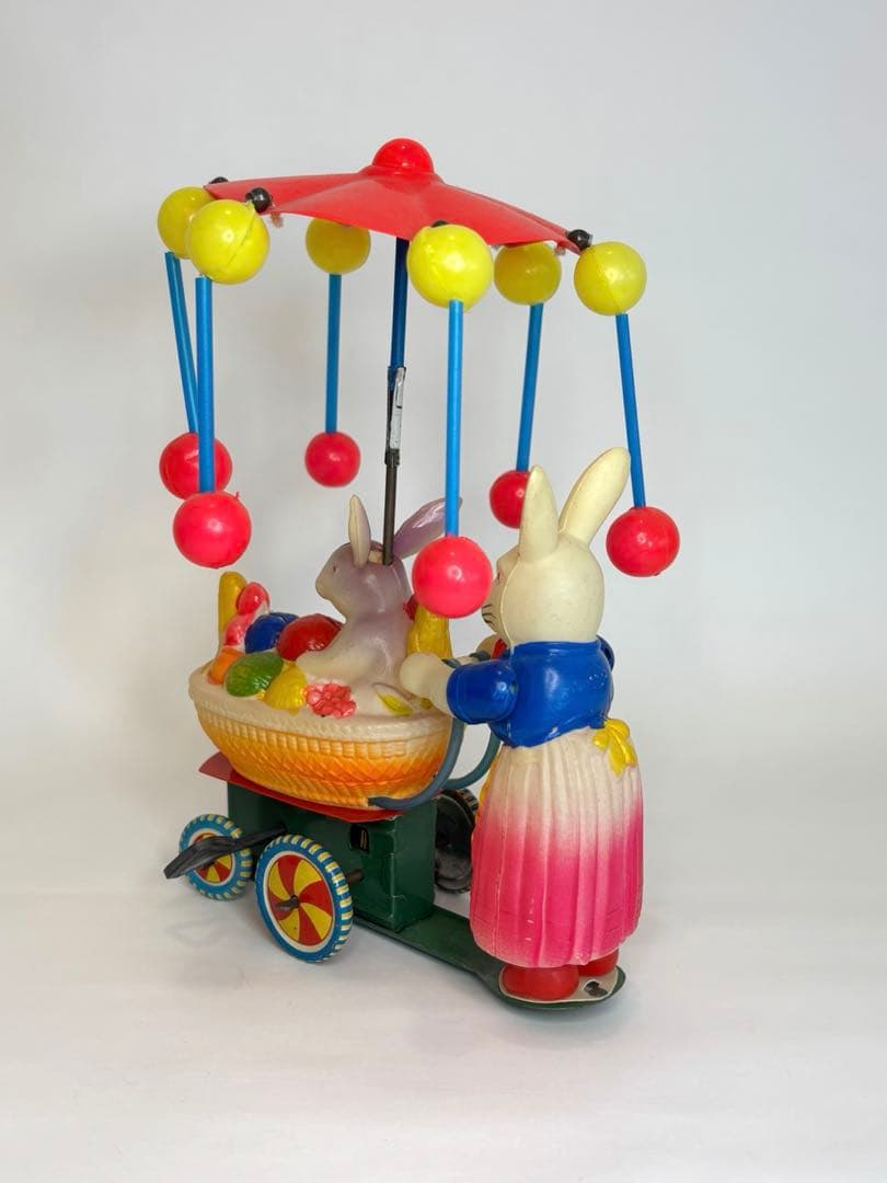 うさぎ　セルロイド　デッドストック　昭和レトロ