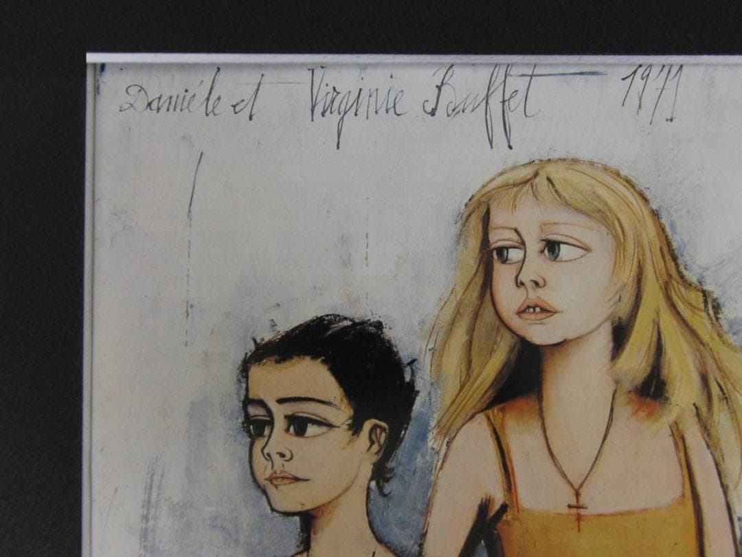 ベルナール・ビュッフェ,「Daniele et Virginie」、人気作品