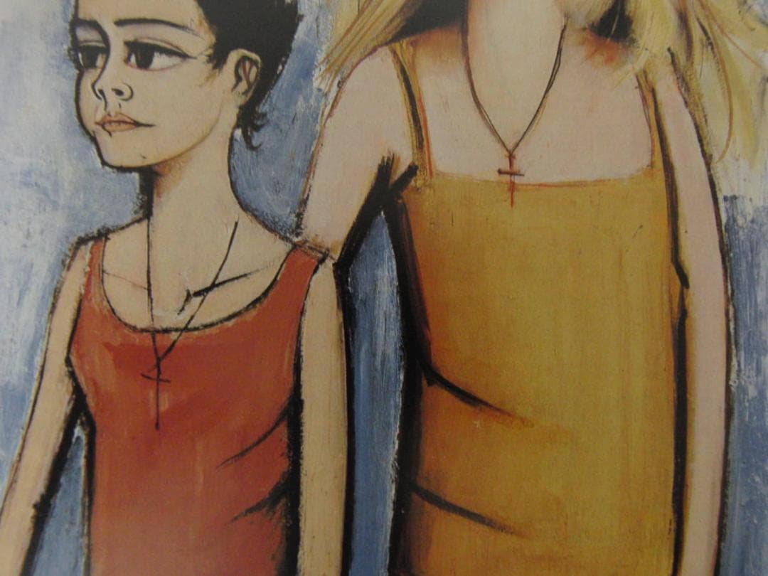 ベルナール・ビュッフェ,「Daniele et Virginie」、人気作品